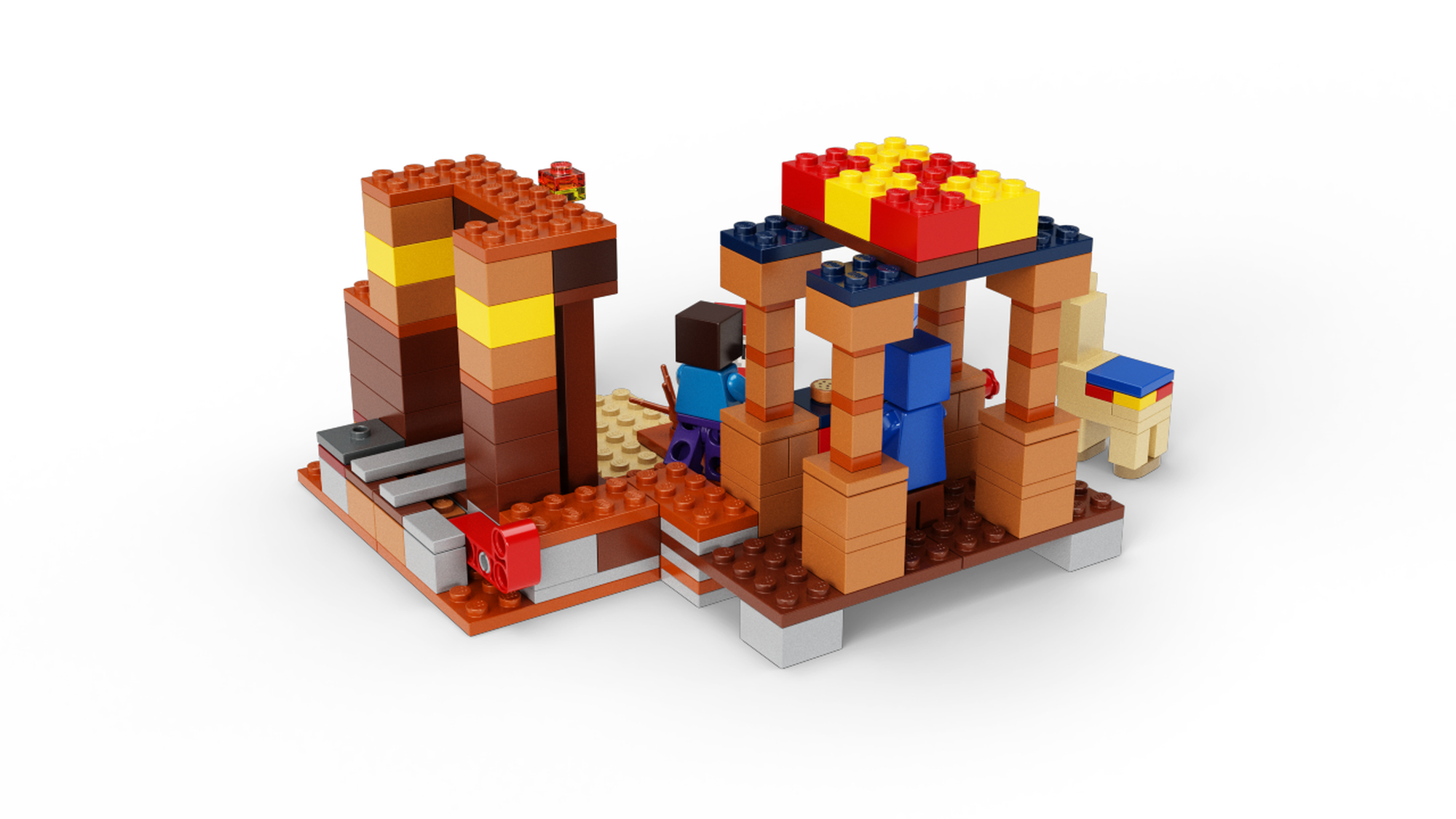 minecraft lego trading post