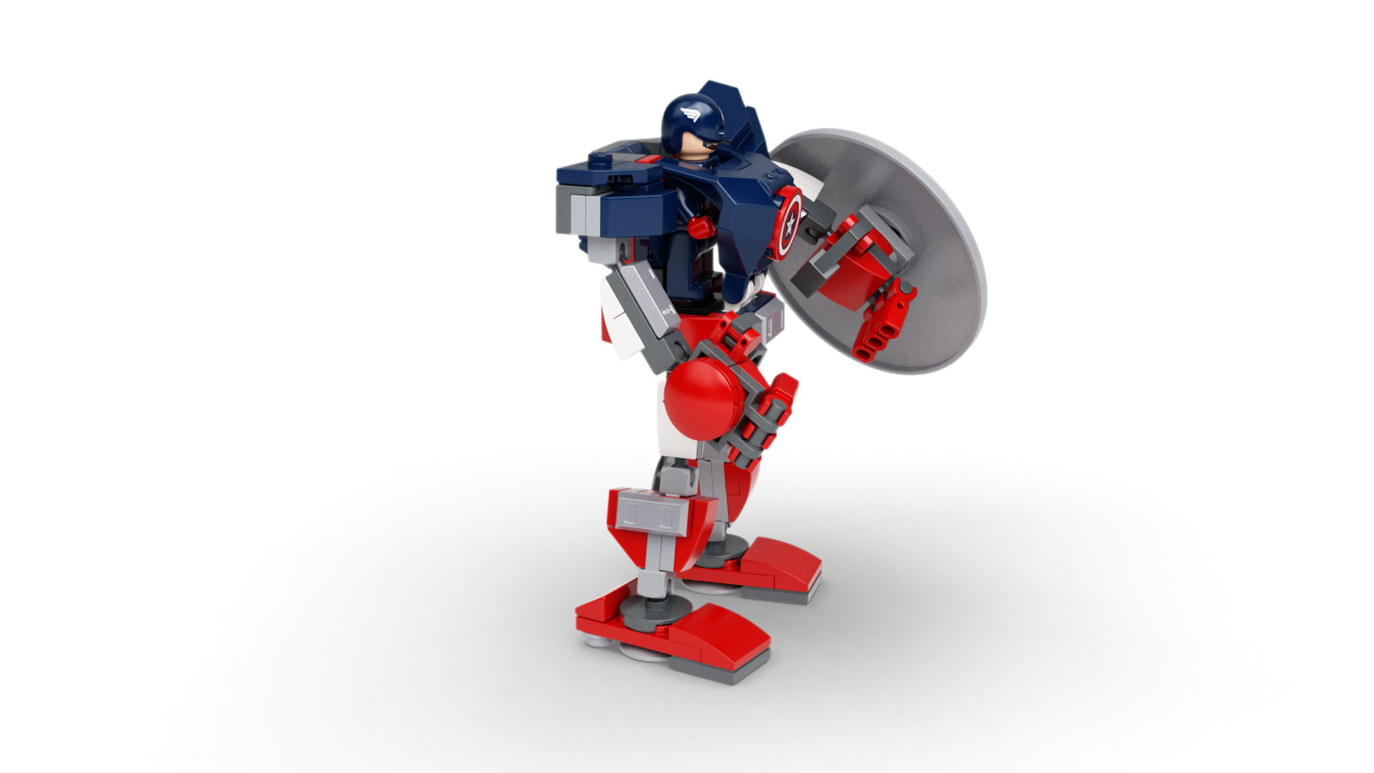 Lego Moc Lego Capitan America Mech LEGO 76168 Captain America Mech