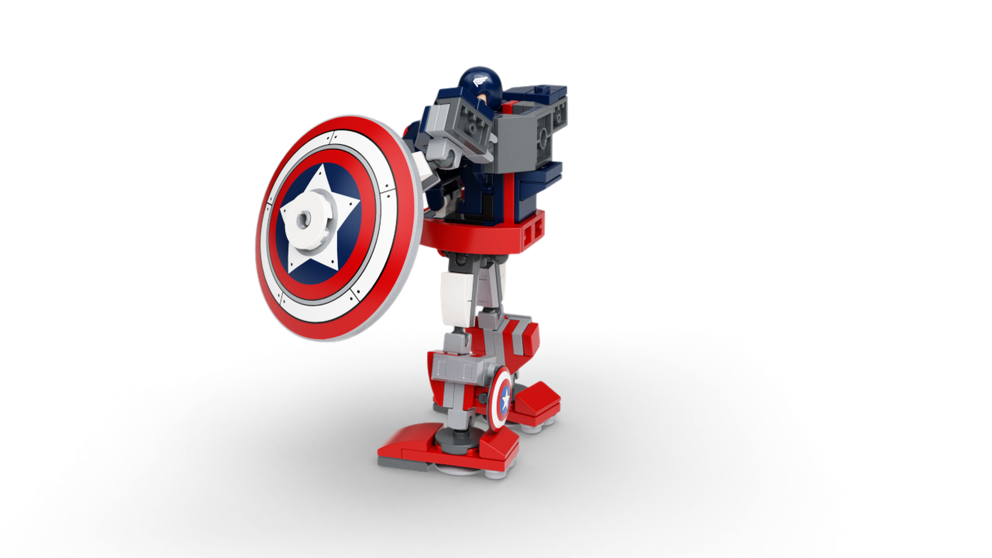LEGO Marvel 76168 Captain America Mech Armour - Lego Speed Build Review 