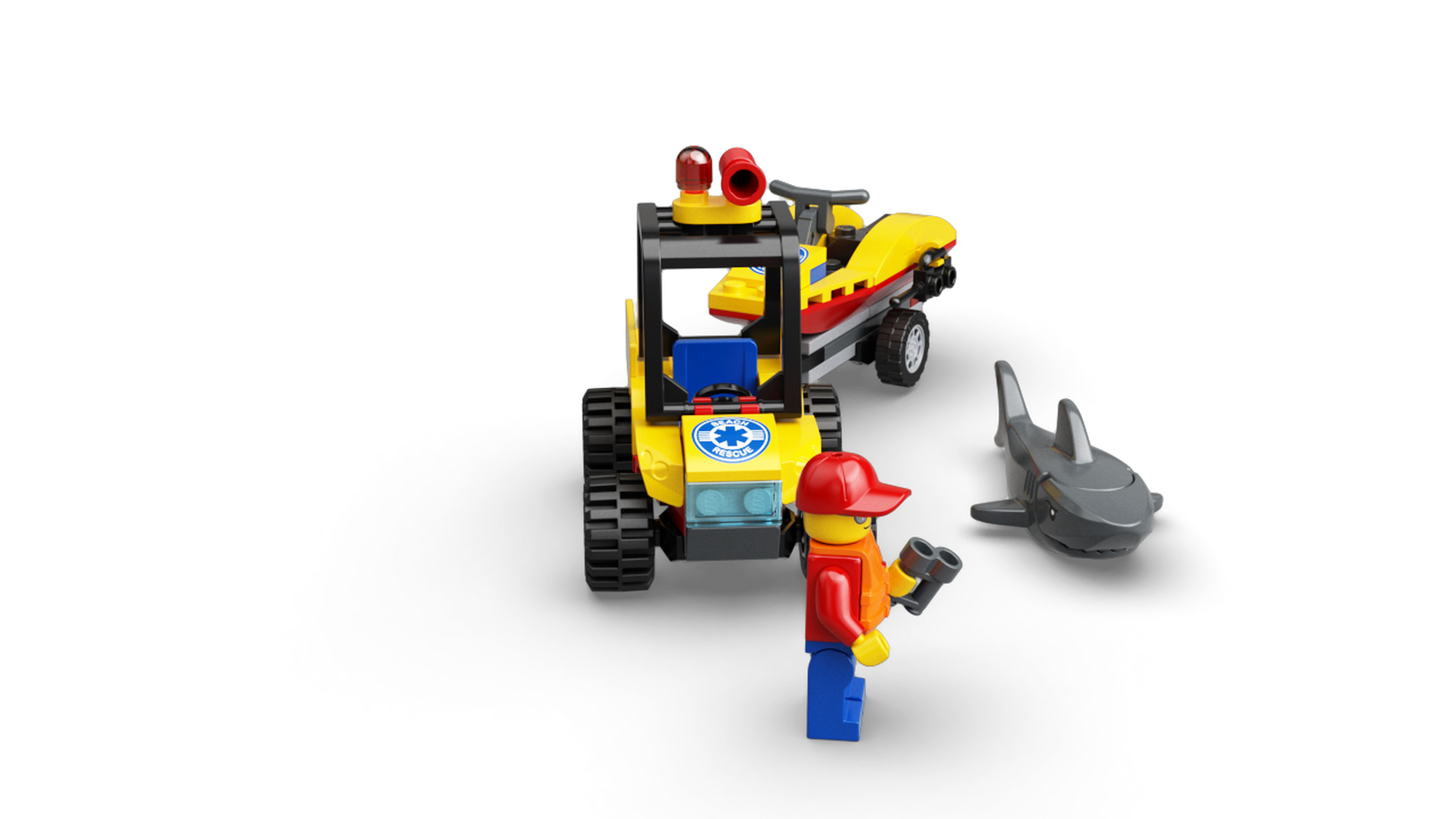 Lego city beach rescue hot sale