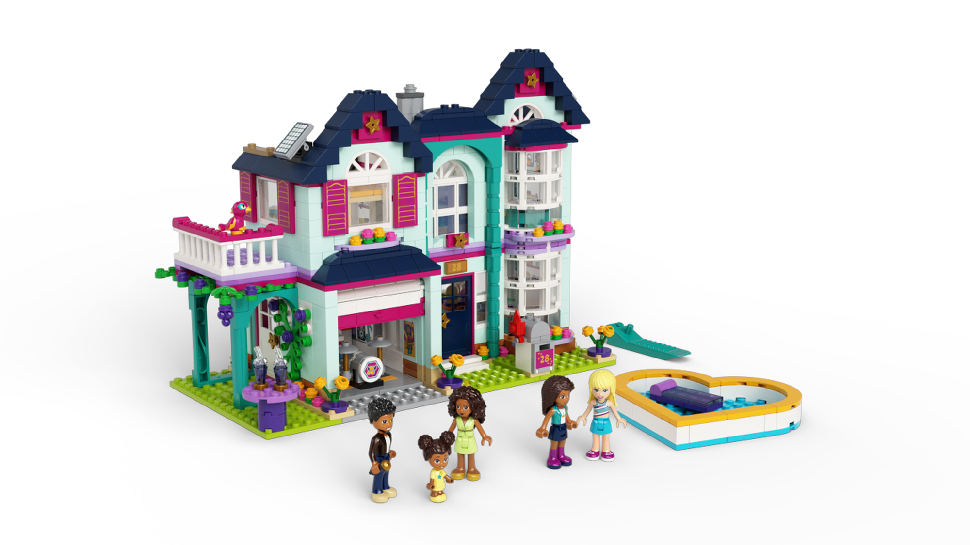 Lego friends andrea family sale