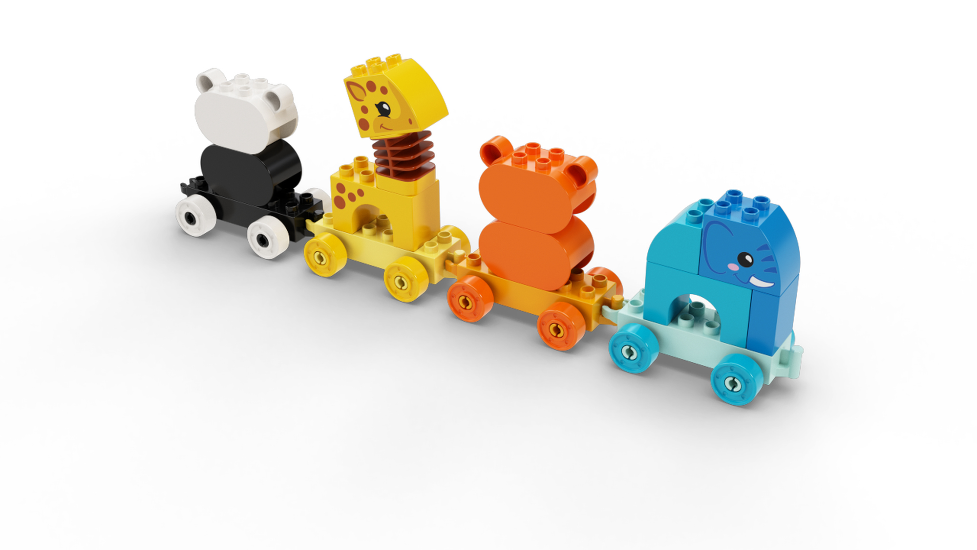10955 - LEGO® DUPLO - Le train des animaux LEGO : King Jouet, 1er