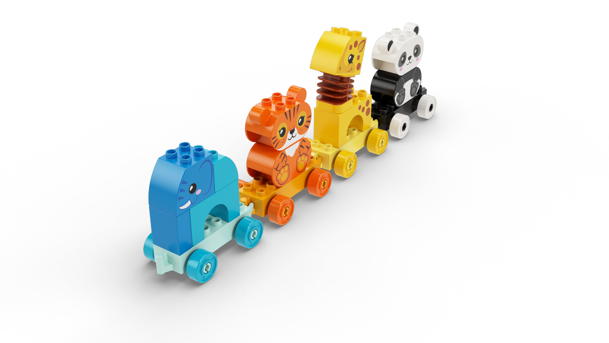 10955 - LEGO® DUPLO - Le train des animaux LEGO : King Jouet, 1er
