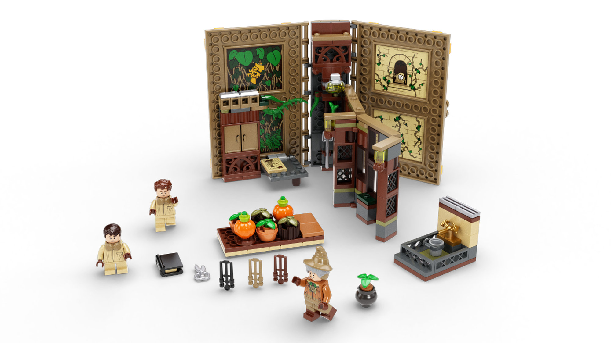 harry potter greenhouse lego