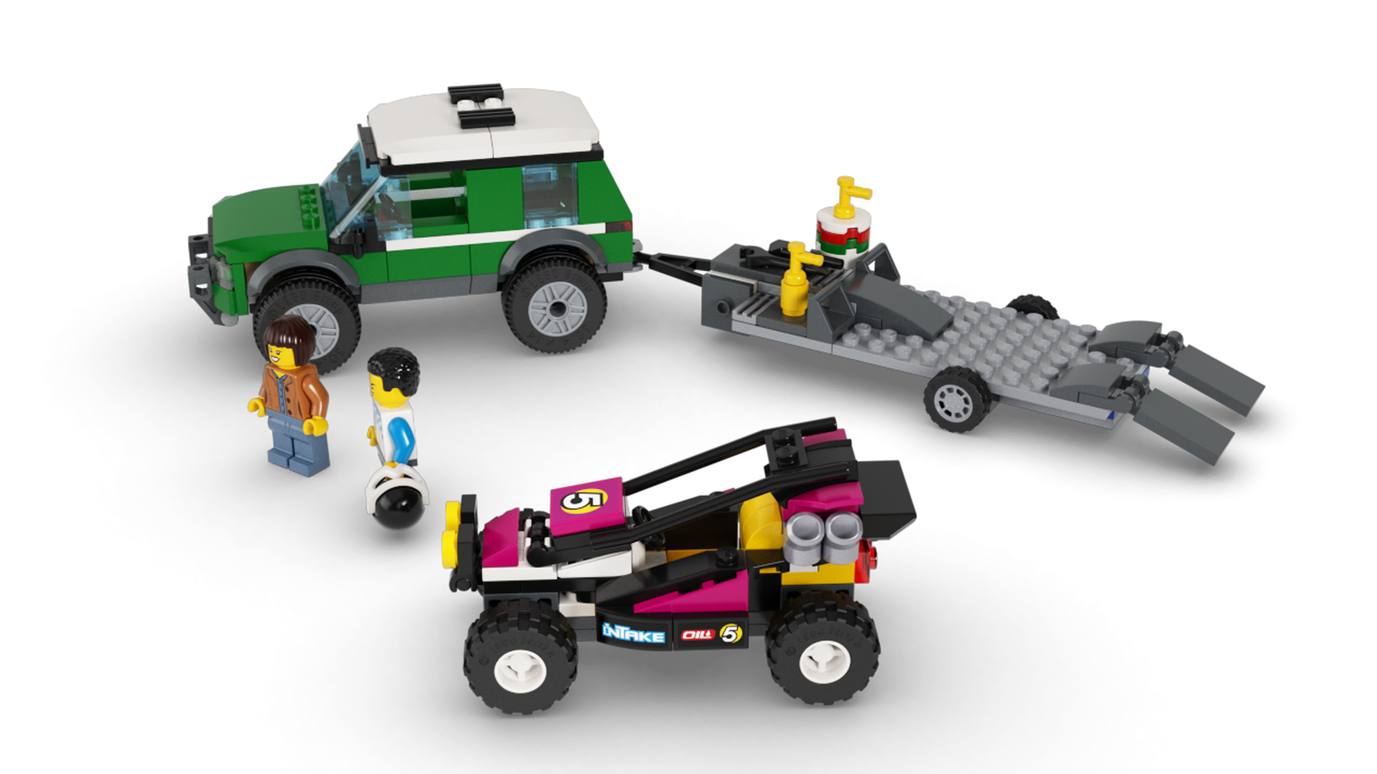 Lego Toy Lego 60288 City Race Buggy Transporter LEGO 60288 Race