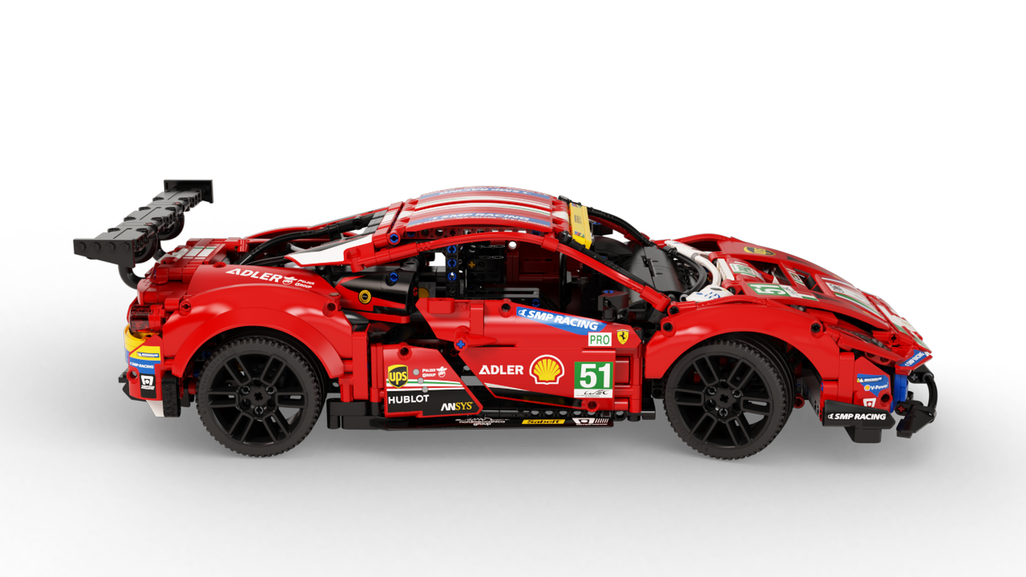 Brickfinder - LEGO Technic Ferrari 488 GTE (41425) Officially Announced!