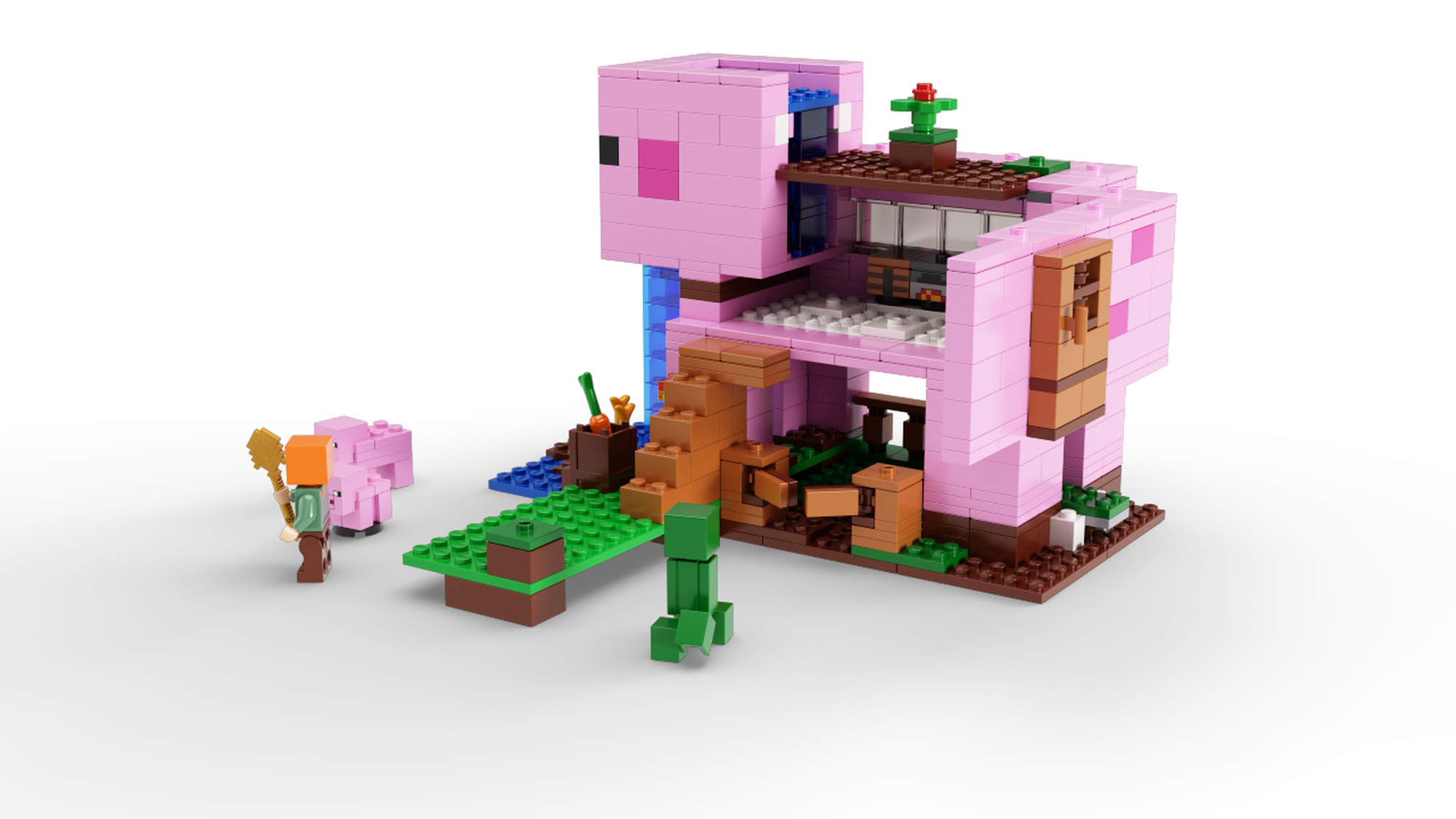 Lego Minecraft The Pig House Lego Brickshop Lego En Duplo Specialist