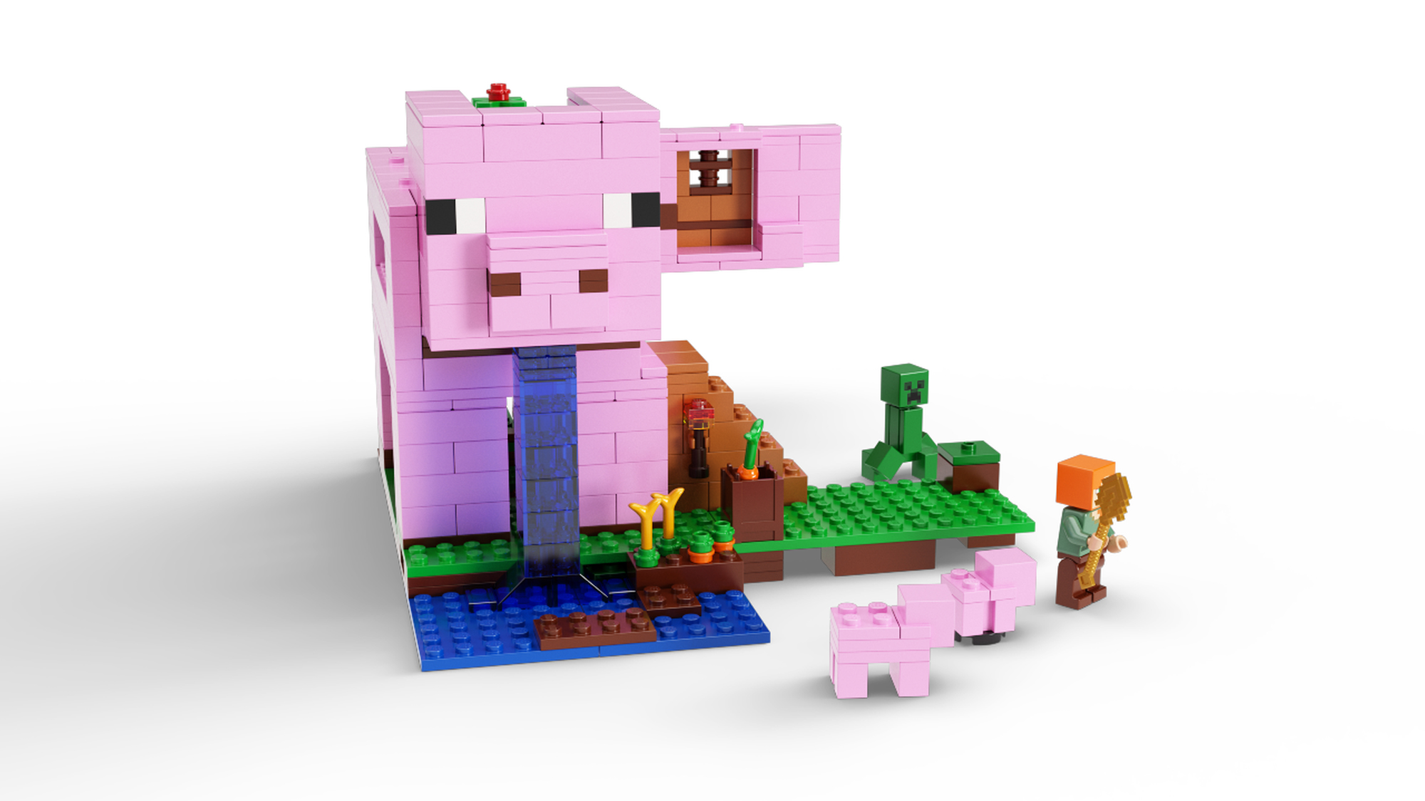 LEGO Minecraft 21170 La Pig House, Set da Costruire, Casa Apribile con  Animali Giocattolo, Giochi per Bambini da 8 Anni - LEGO - Harry Potter - TV  & Movies - Giocattoli