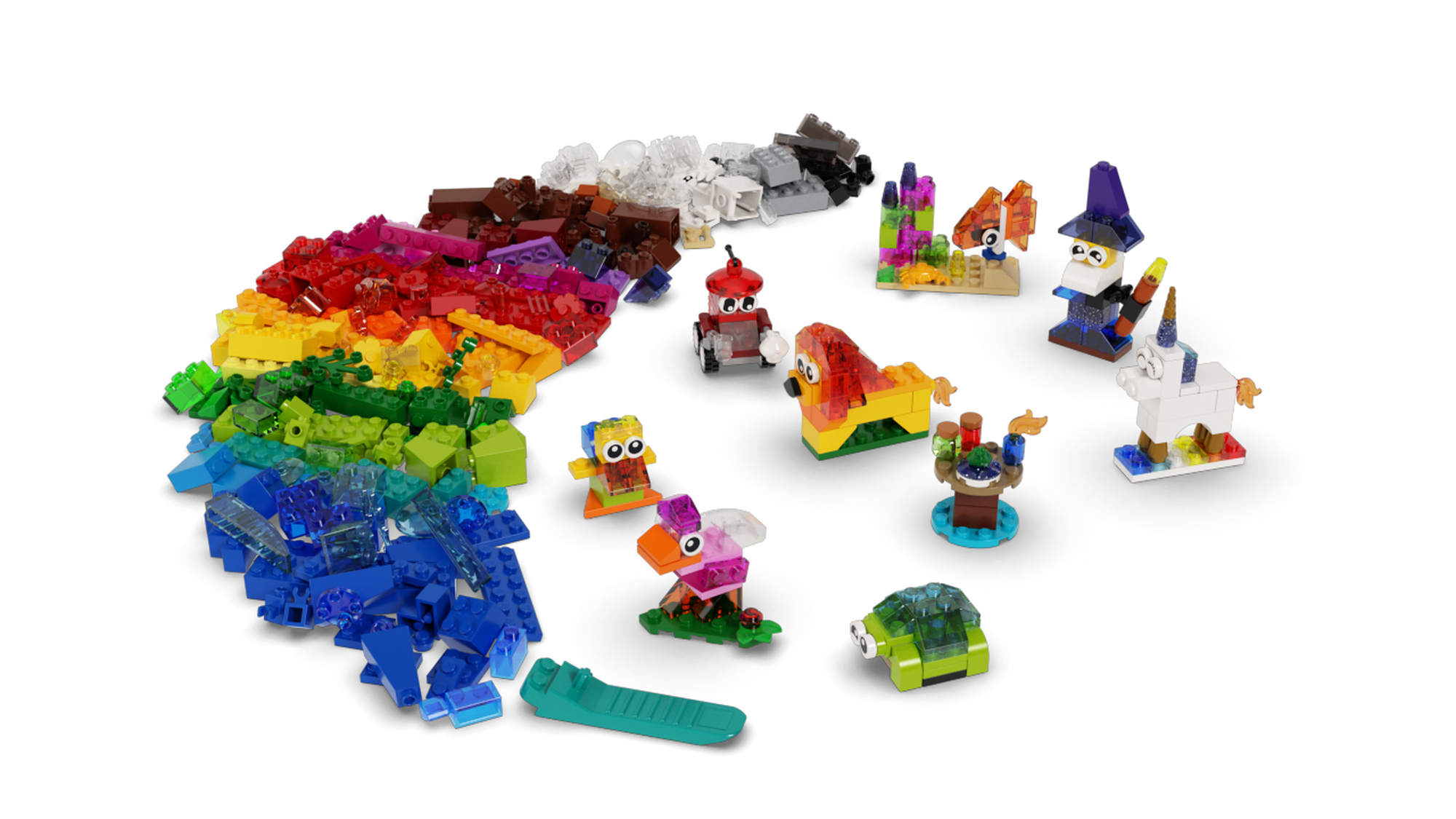 LEGO 11013 Creative Transparent Bricks - Entertainment Earth