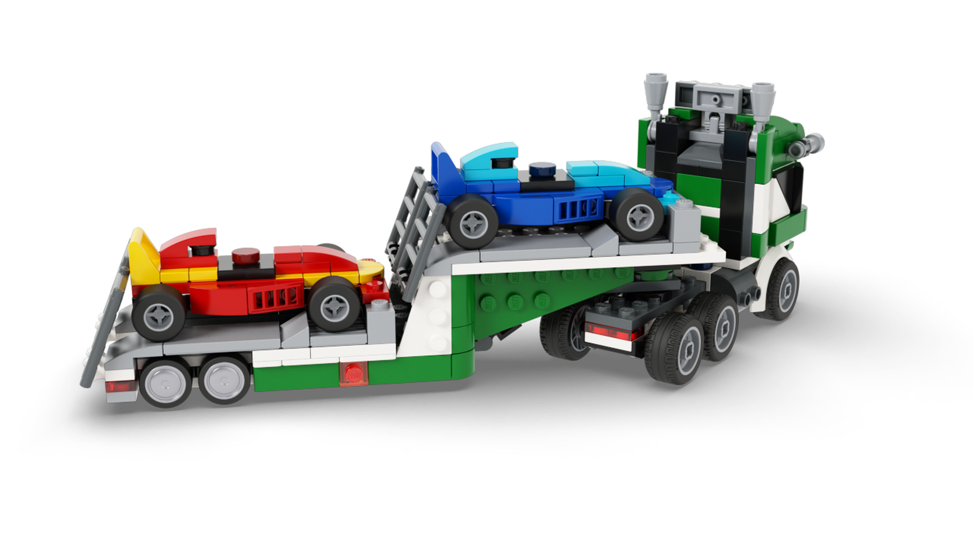 lego creator race car transporter