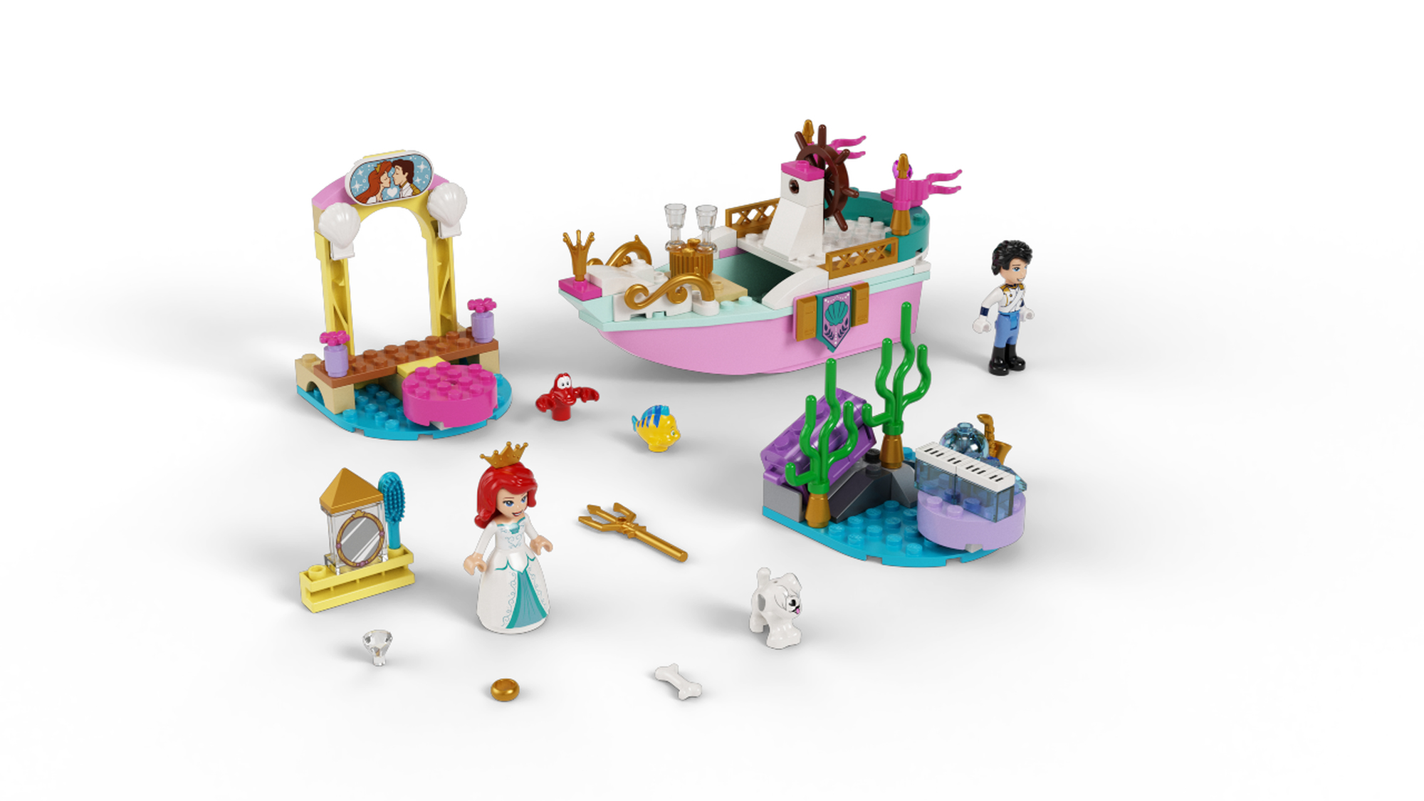 Lego ariel cheap celebration boat