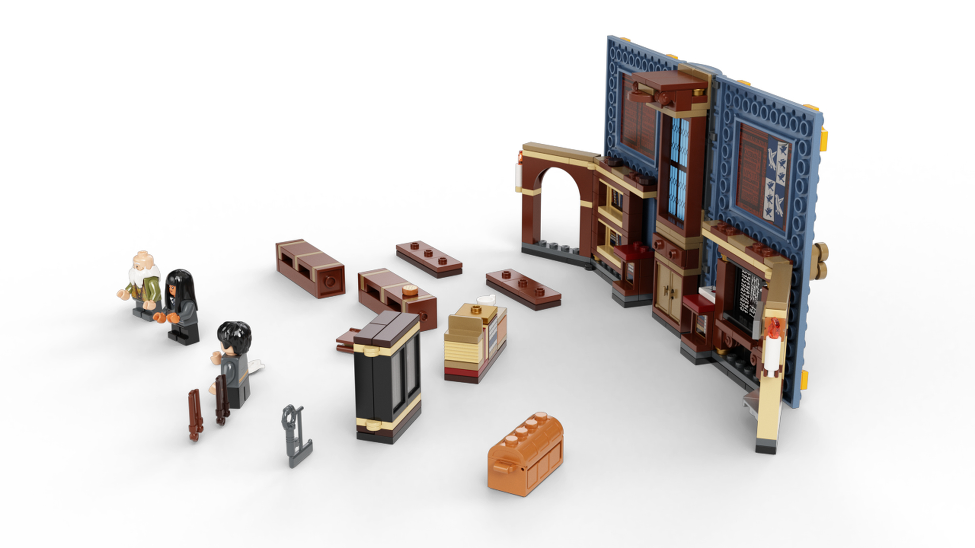 Lego Momento De Hogwarts: Aula De Feitiços Harry Potter 76385 Colorido