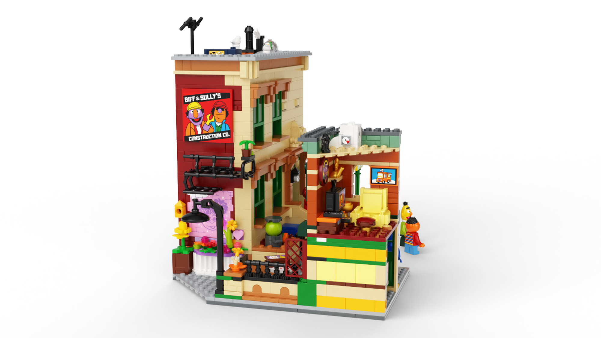 Elmo Sesame Street Lego 2020 LEGO Ideas 123 Sesame Street • Set - Main Image