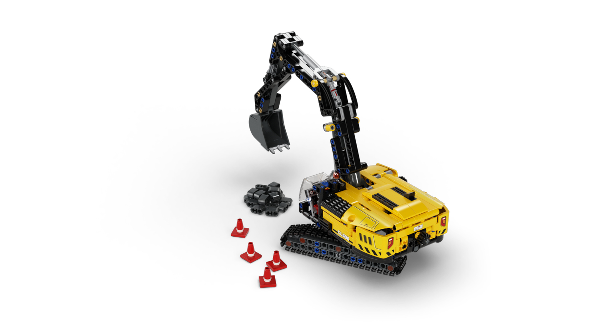 LEGO Technic Heavy-Duty Excavator 42121 2-in 1 Model Building Toy