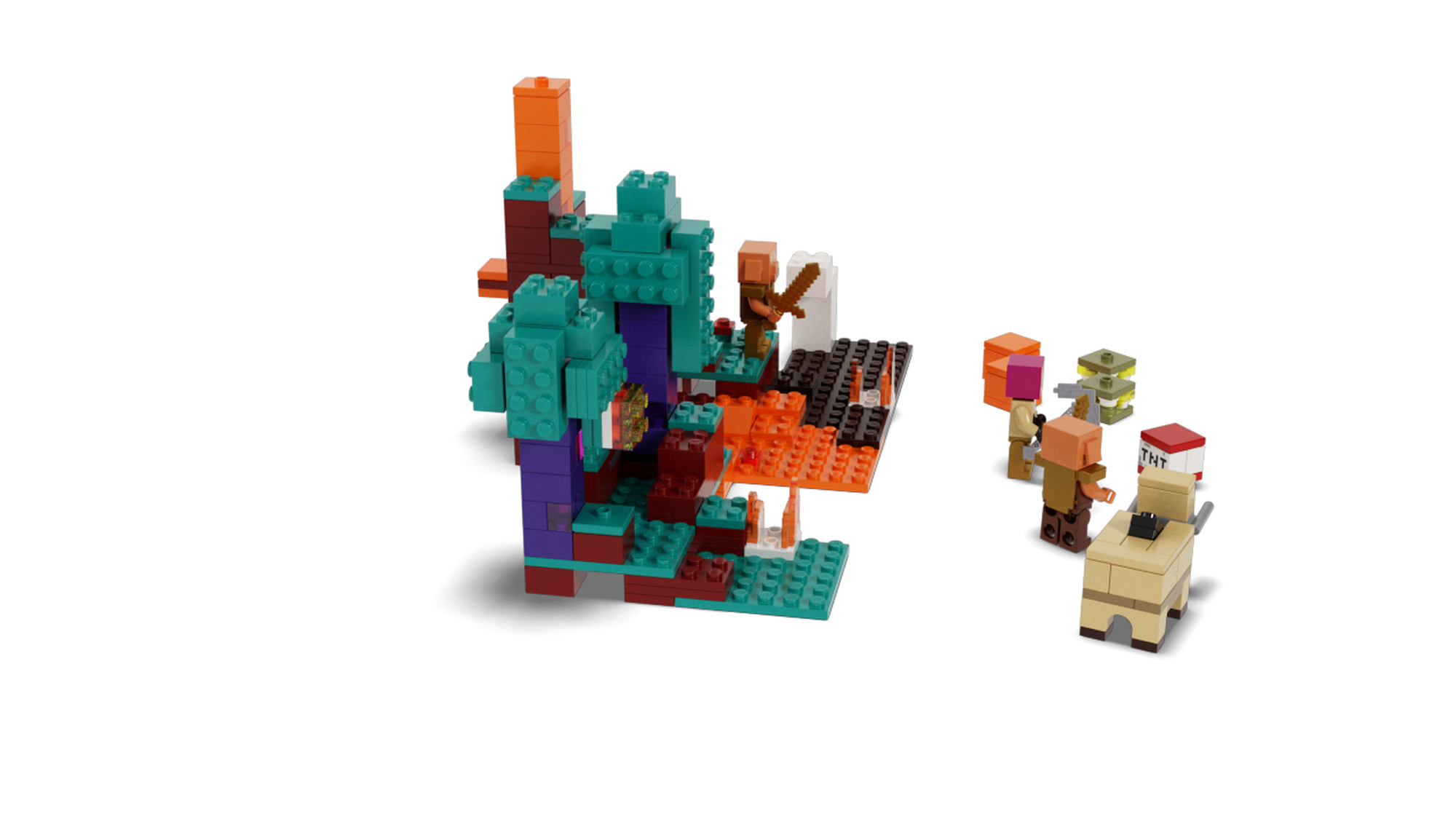 The warped discount forest minecraft lego