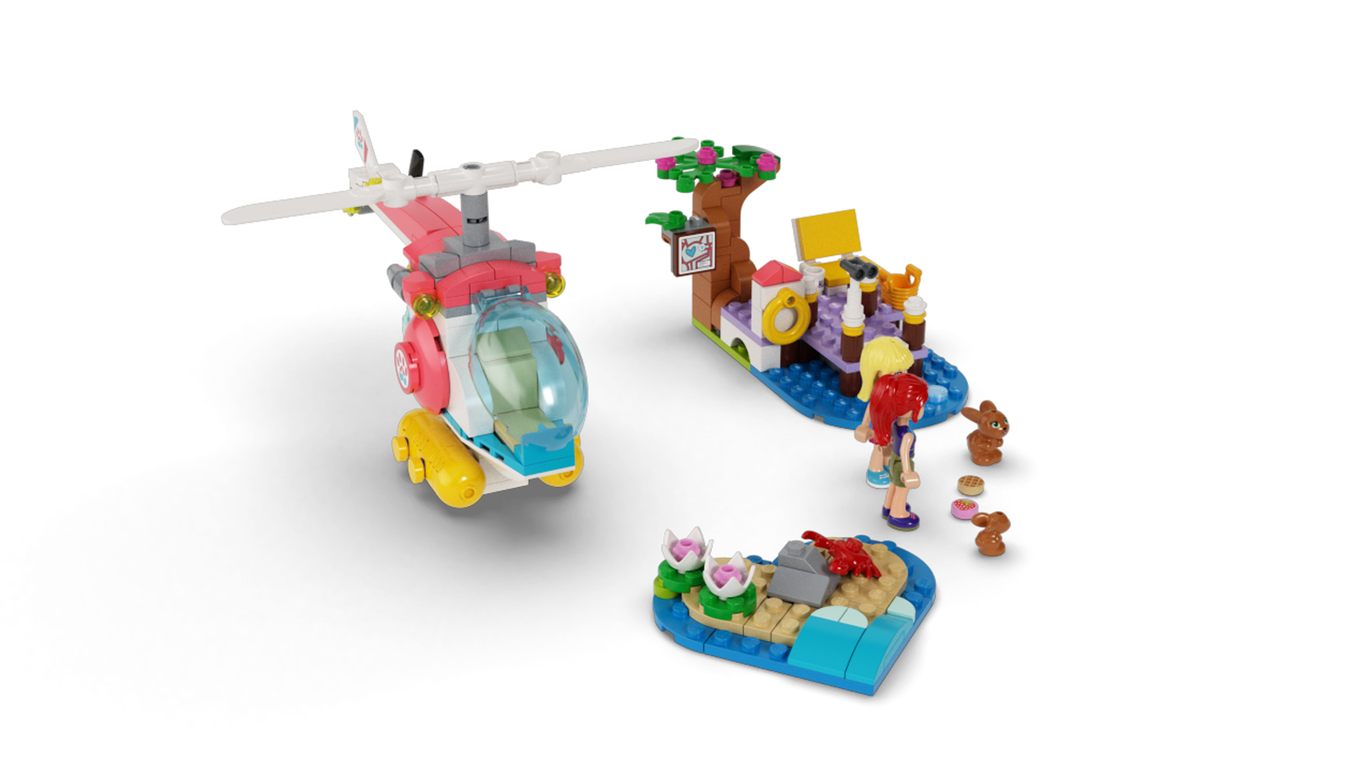 Lego discount friends helicopter