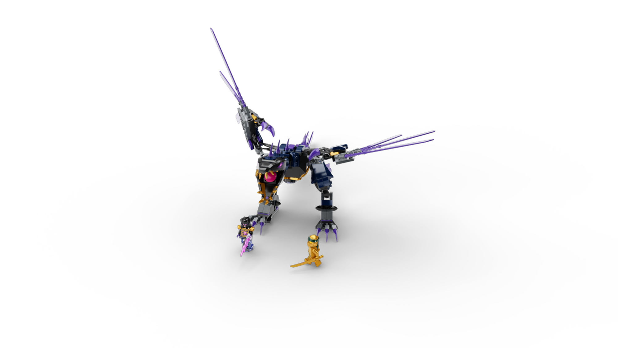 Lego purple outlet dragon