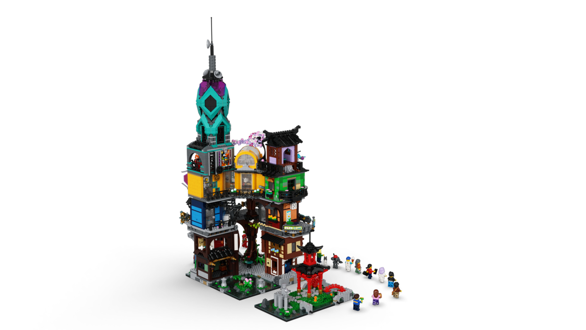 LEGO 71741 Ninjago City Gardens 5702016912692 BRICKshop LEGO