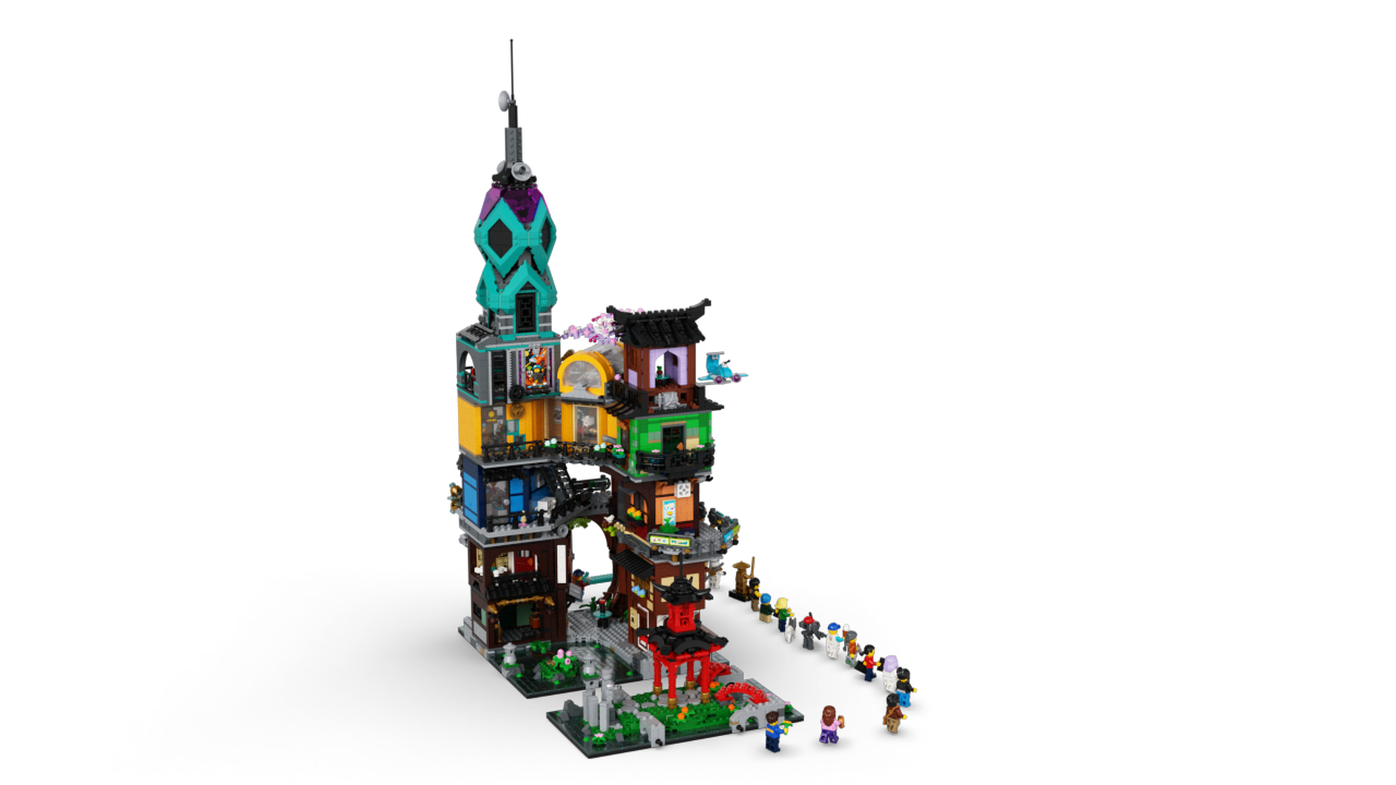 Ninjago City Gardens LEGO 71741 Ninjago City Gardens 5702016912692