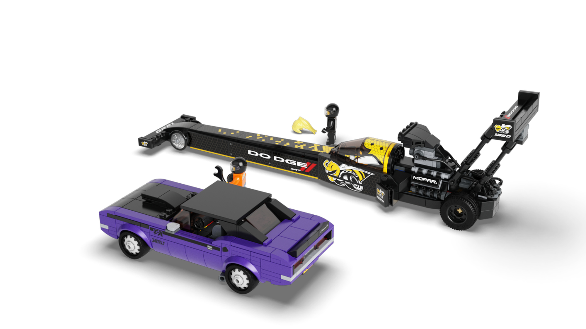 LEGO 76904 Mopar Dodge SRT | Fuel Dodge Top BRICKshop LEGO and specialist DUPLO Dragster 5702016912500 Chal en | 1970 