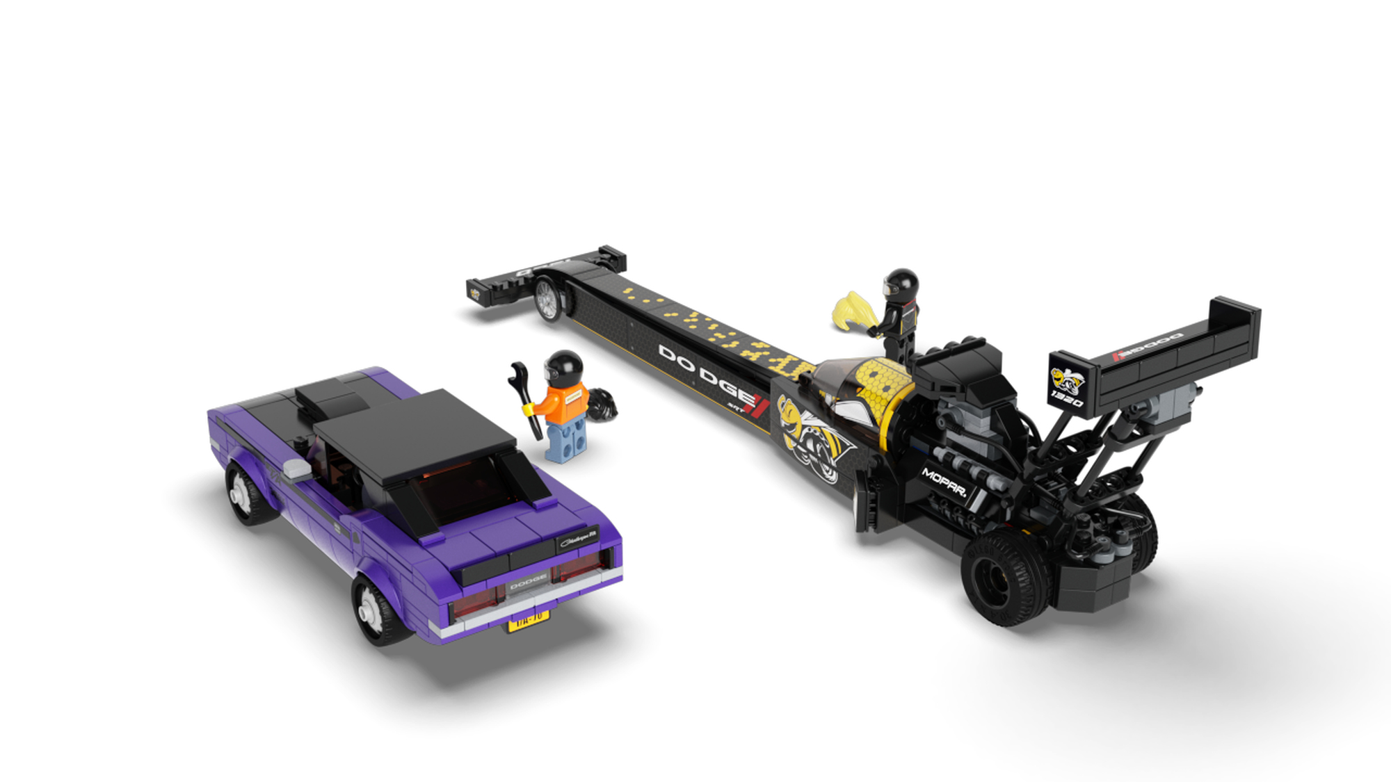 76904 Dragster Dodge SRT LEGO and Dodge - Mopar | | Fuel DUPLO 1970 LEGO Top Chal BRICKshop en specialist 5702016912500