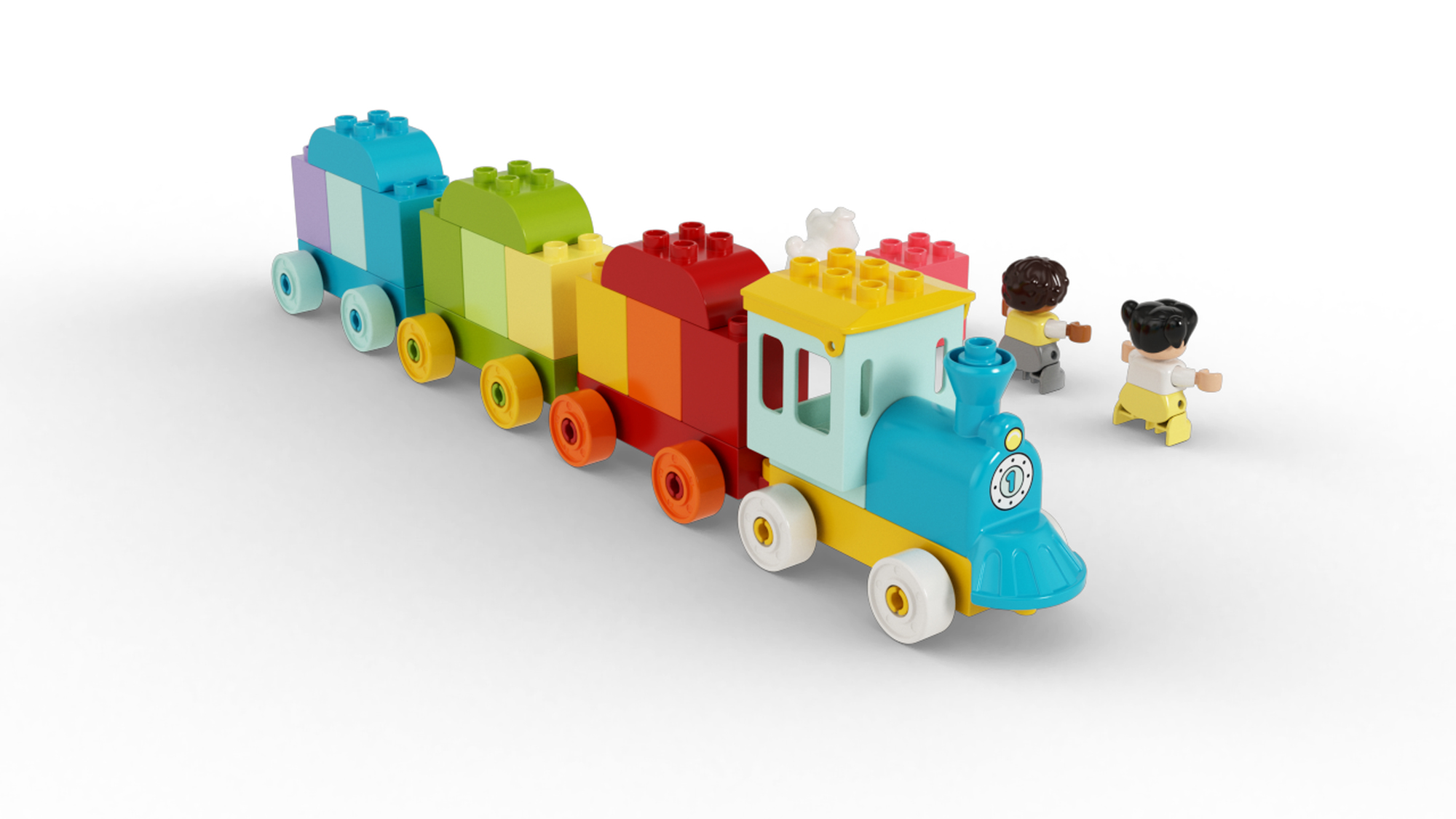 LEGO 10954 DUPLO Treno dei Numeri Giocattolo – Impariamo a Contare, Giochi  Educativi con Cane Giocattolo, Idea Regalo per Bambina e Bambino da 1,5 anni  – Giochi e Prodotti per l'Età Evolutiva