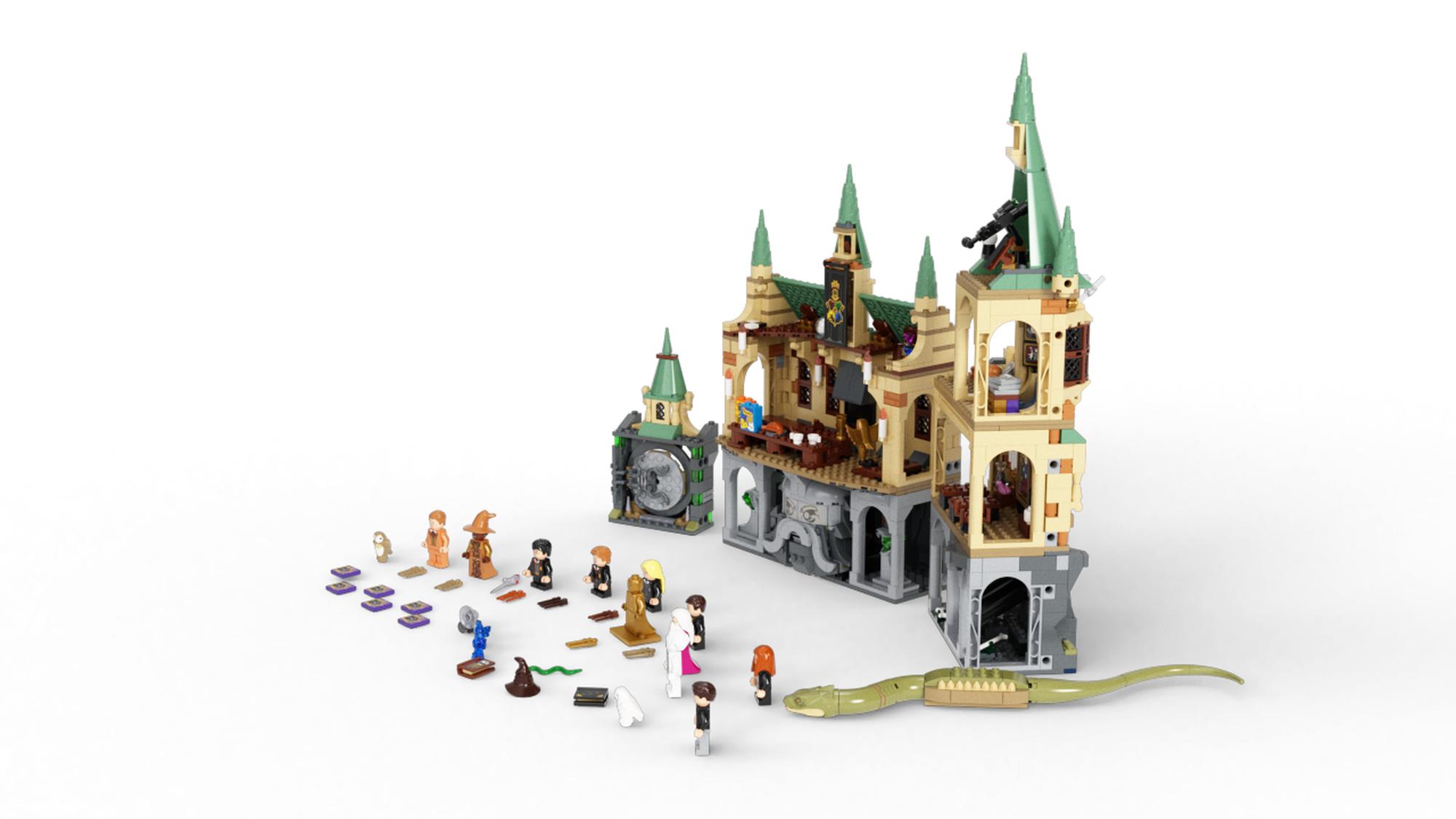 LEGO Harry Potter: A Câmara dos Segredos de Hogwarts, Idades 9+, 1176  Peças, Item 76389