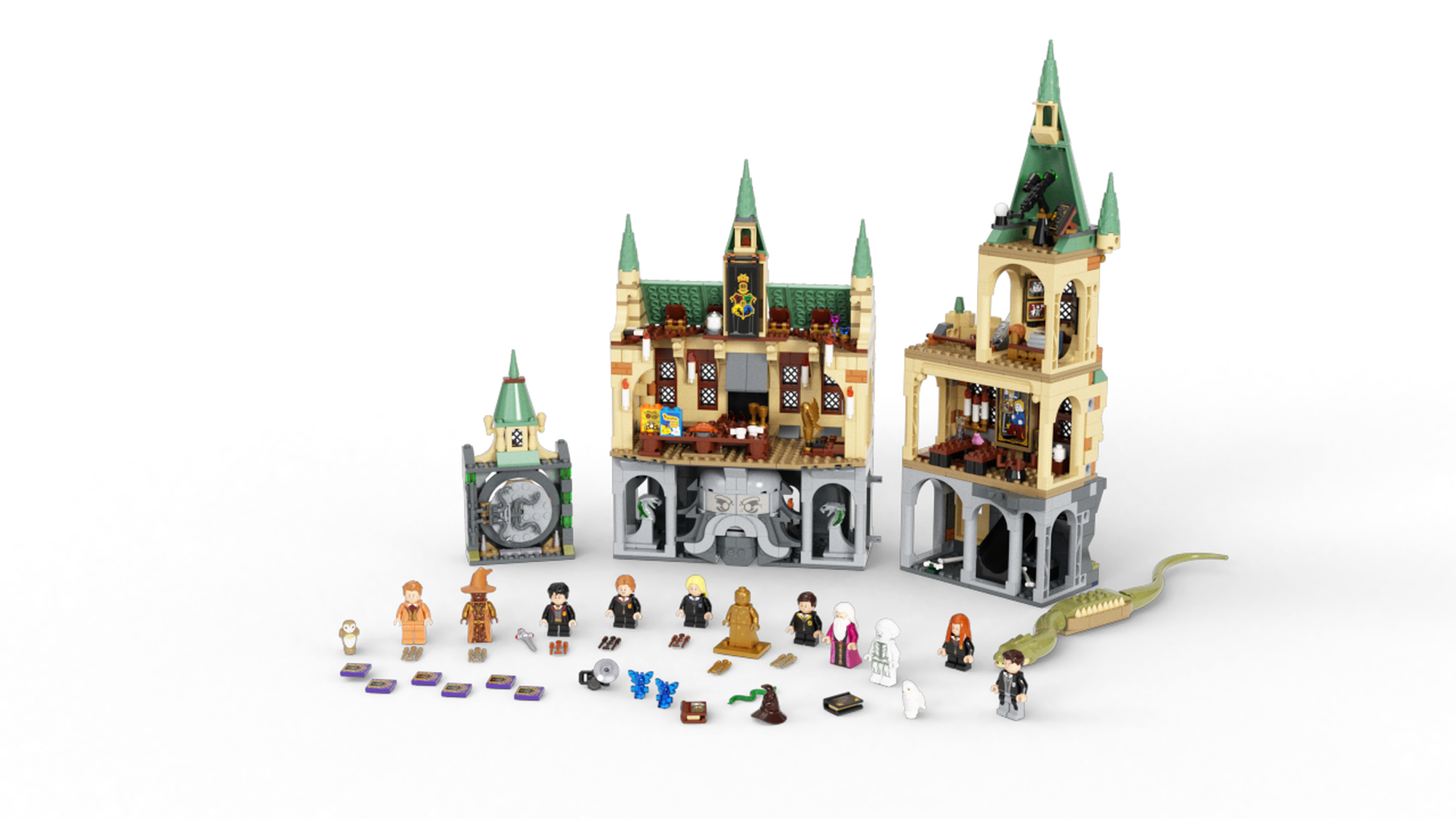 LEGO Harry Potter: A Câmara dos Segredos de Hogwarts, Idades 9+, 1176  Peças, Item 76389