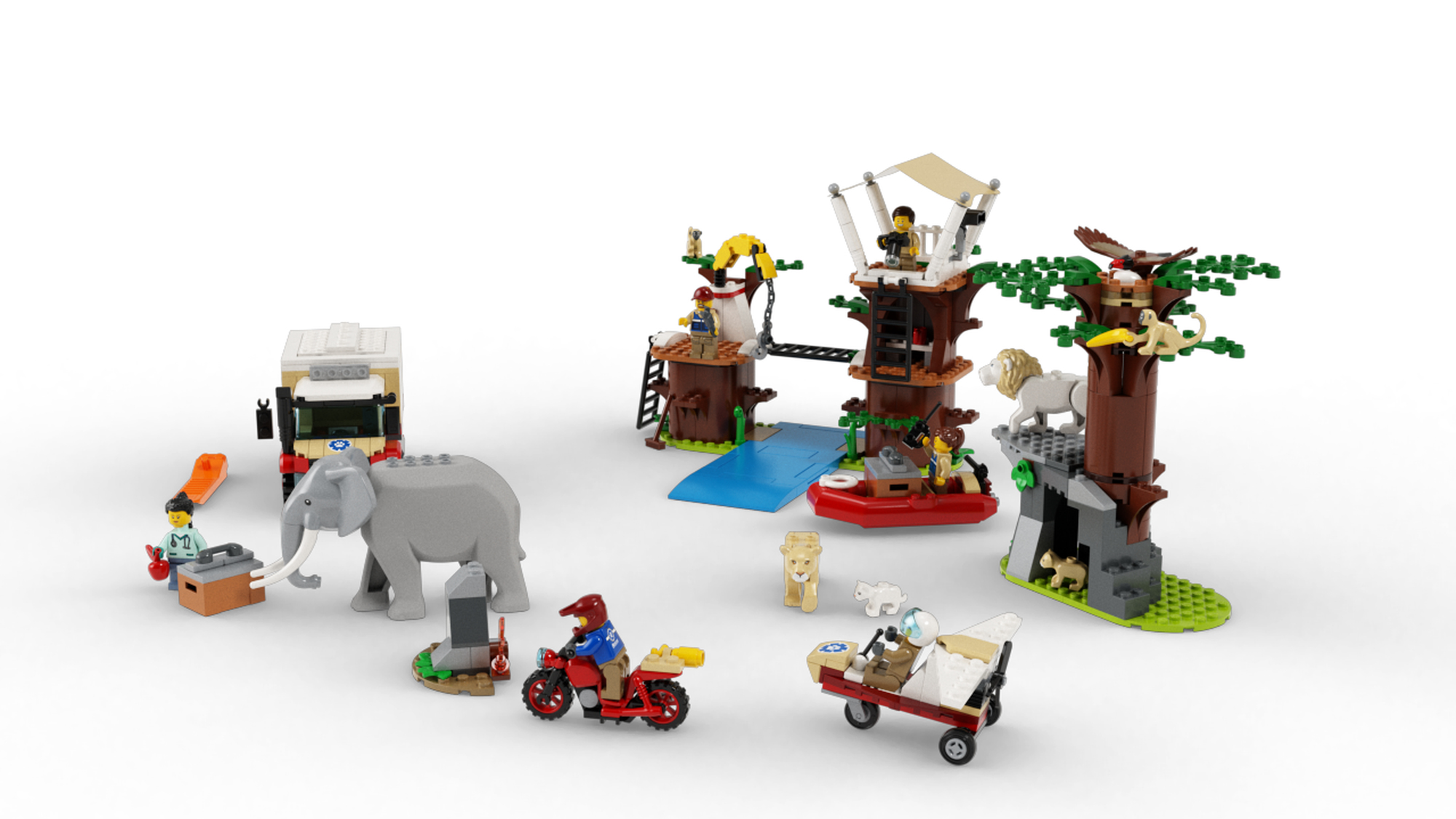 City Wildlife Rescue Brickset City 2021 City Wildlife Rescue Camp