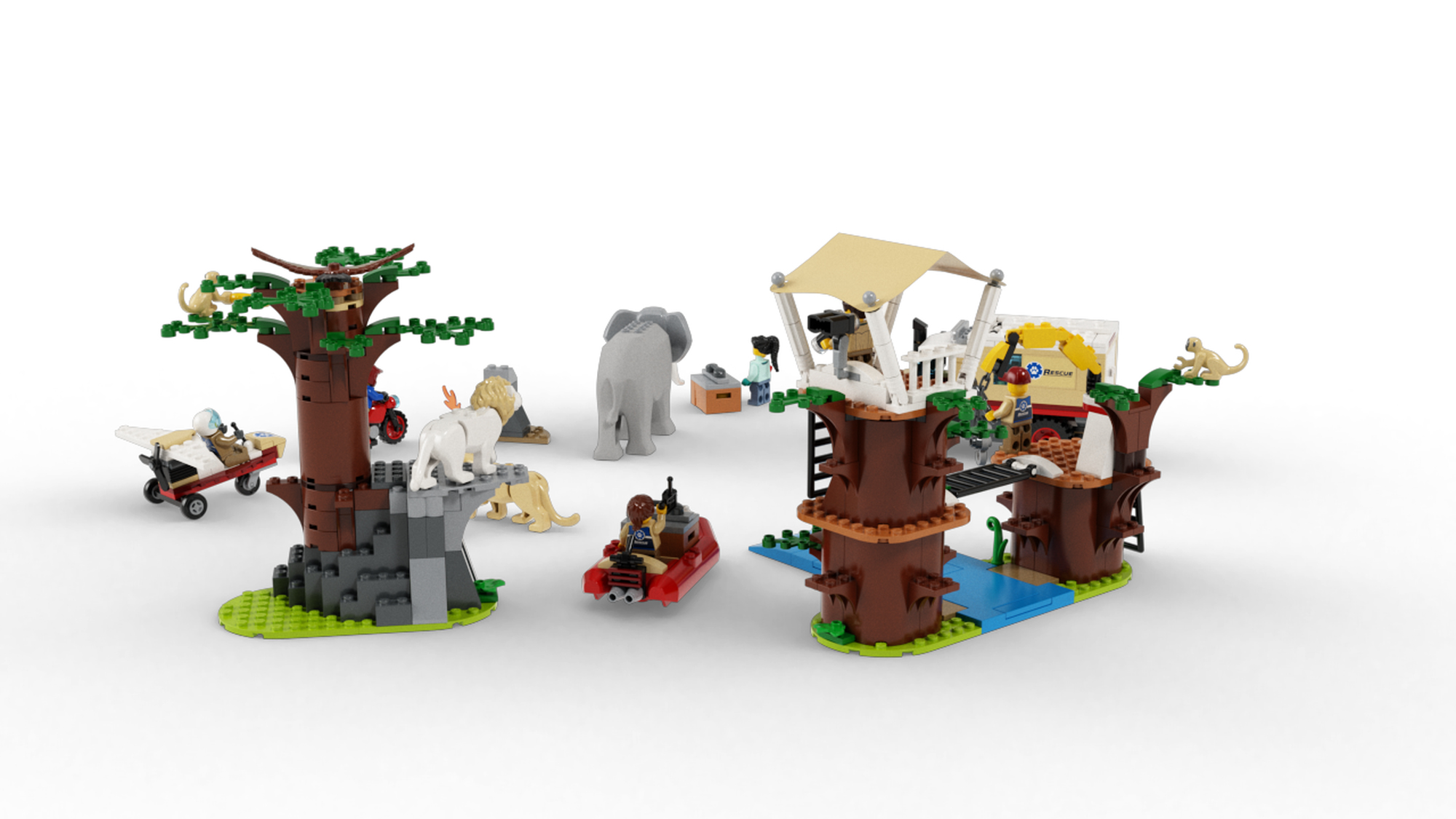 Lego City Wildlife Rescue Camp 60307 LEGO 60307 Wildlife Camp