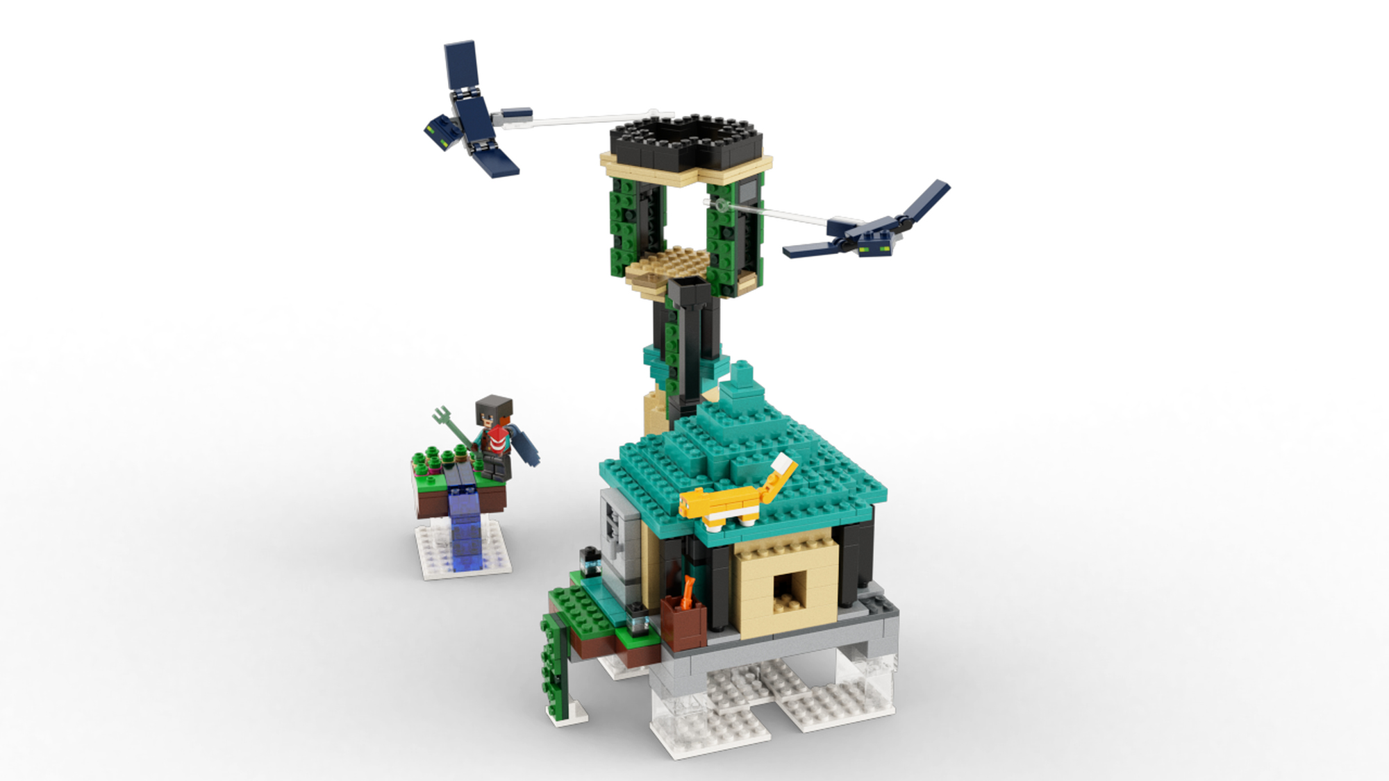 Minecraft Sky Tower Lego Set Lego Minecraft 21173 LEGO 21173 The