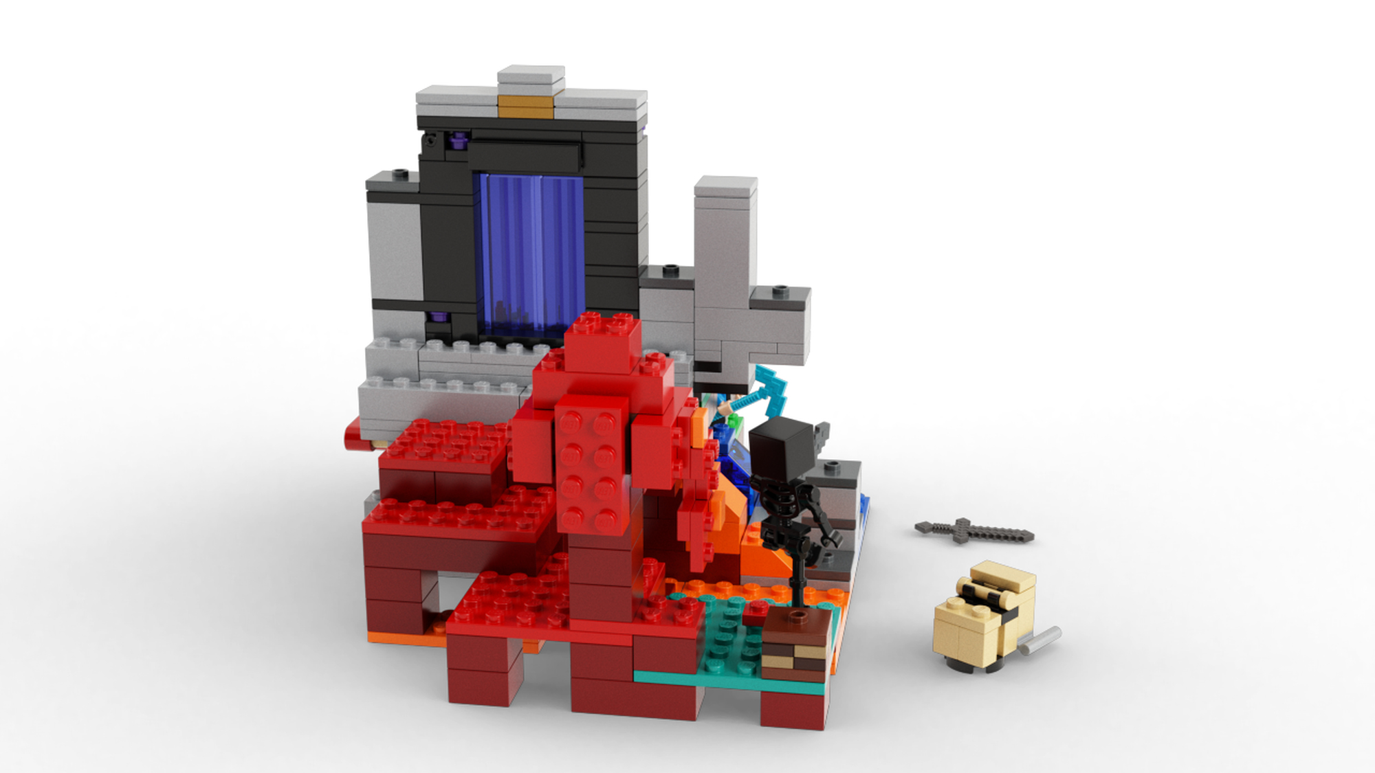Buy the LEGO Minecraft: The Ruined Portal 21172 NIB