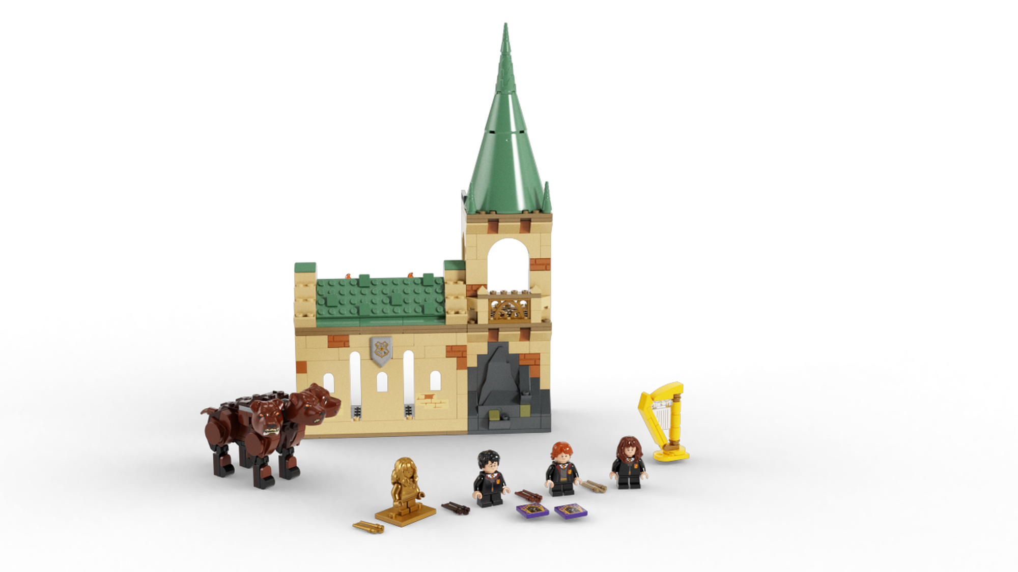Lego 76387 Harry-Hogwarts:Fluffy Encounter Multicolor