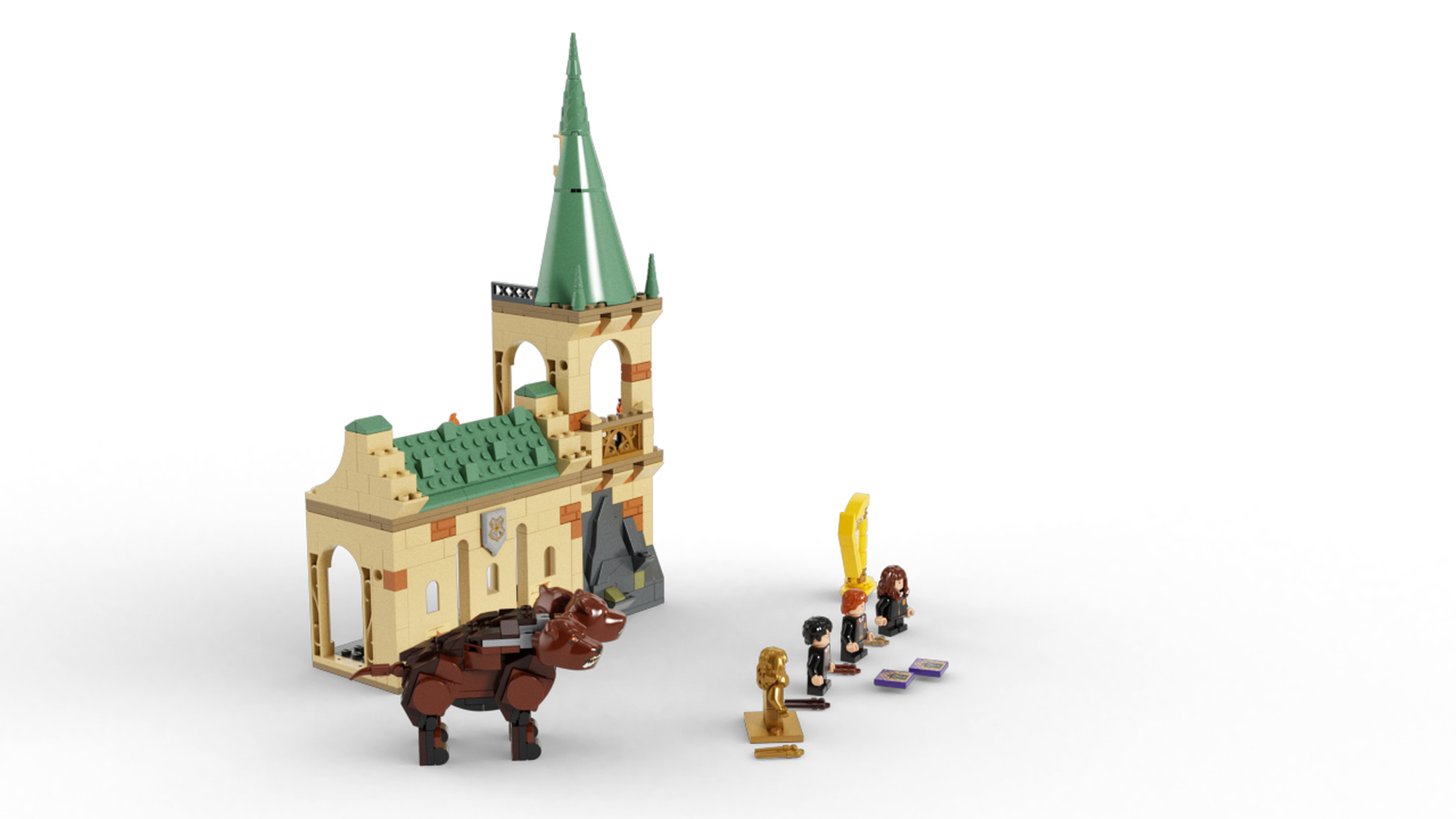 Lego Harry-Hogwarts: Fluffy Encounter 76387 Multicolor