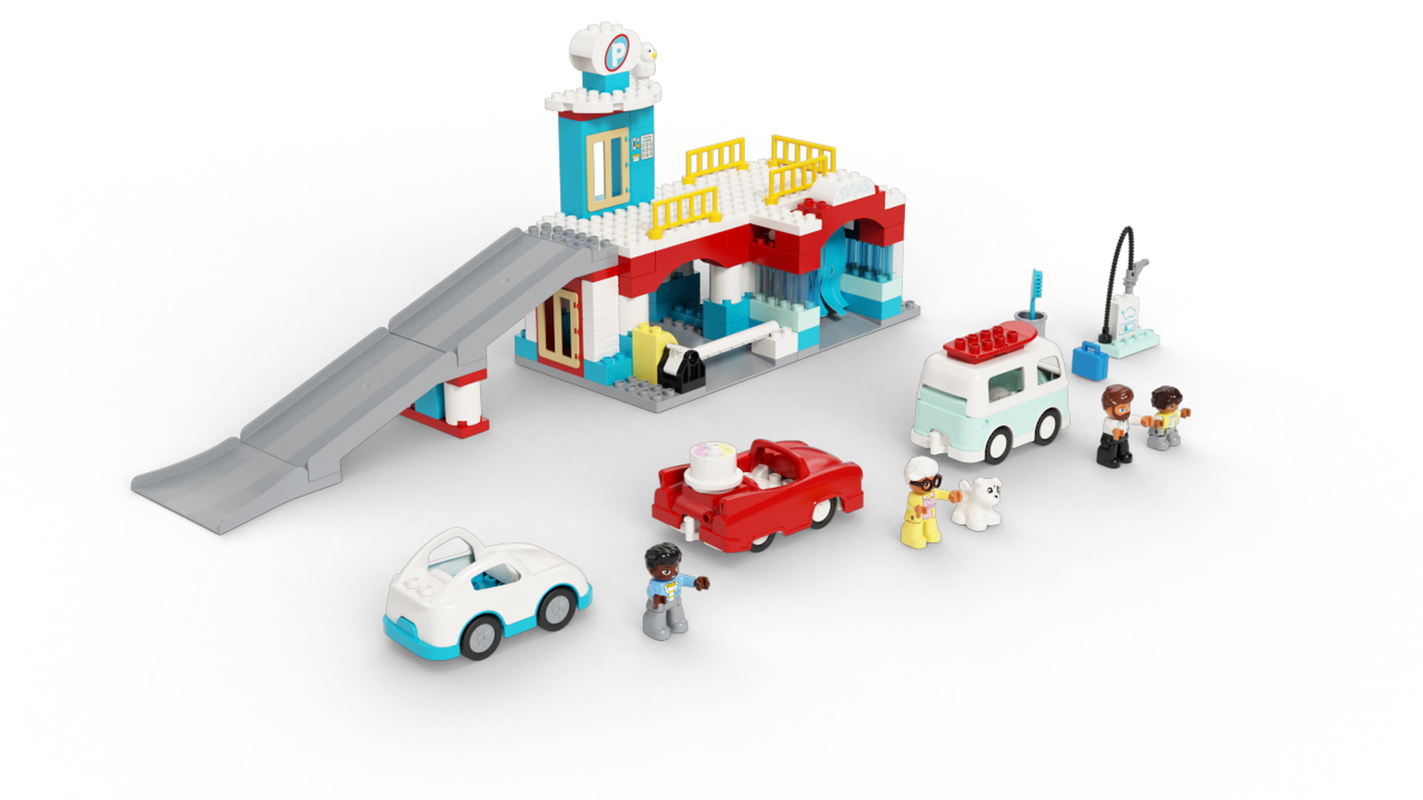 10948 Parking Garage and Car Wash | 5702016911329 | BRICKshop - LEGO en specialist