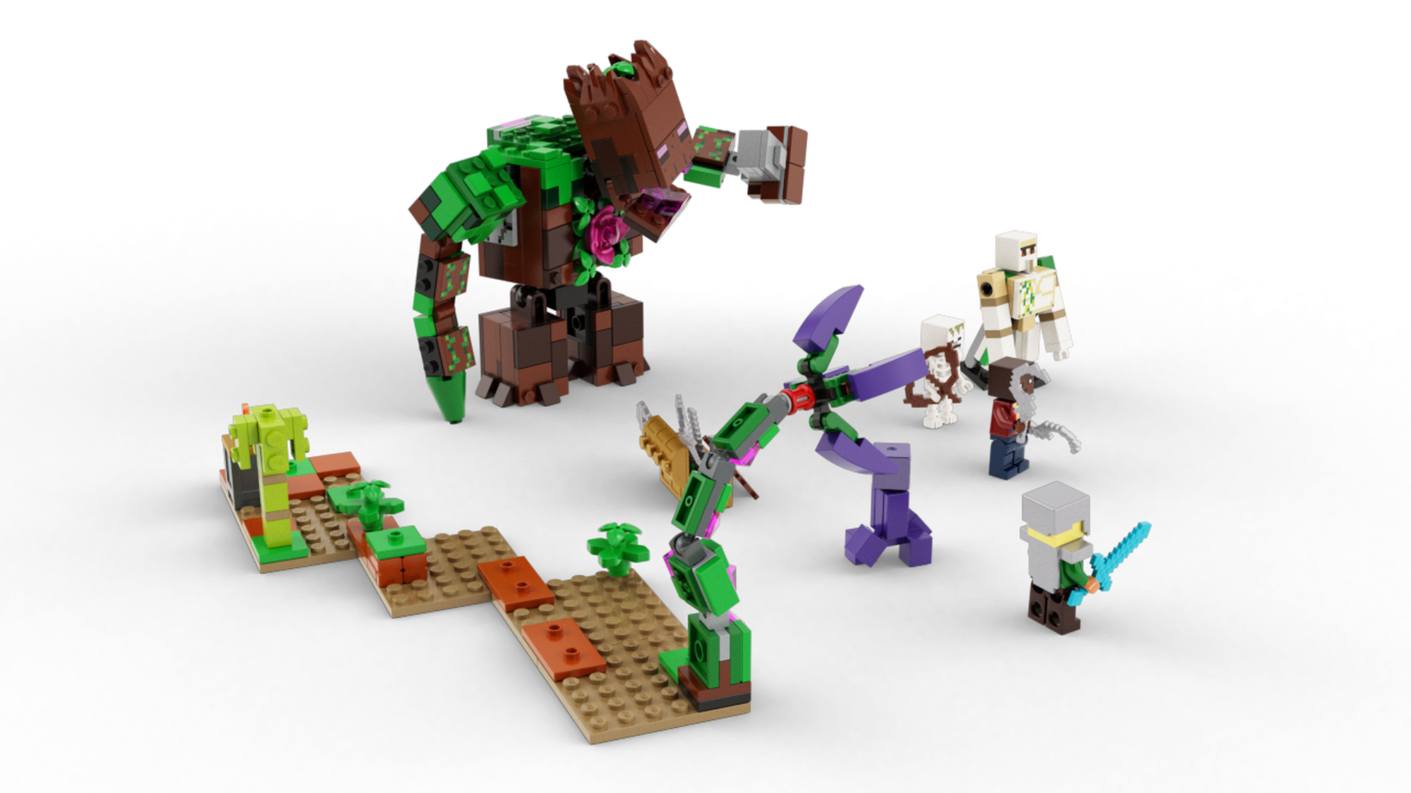 Lego Minecraft O Horror da Selva - Lego 21176 - UPA STORE