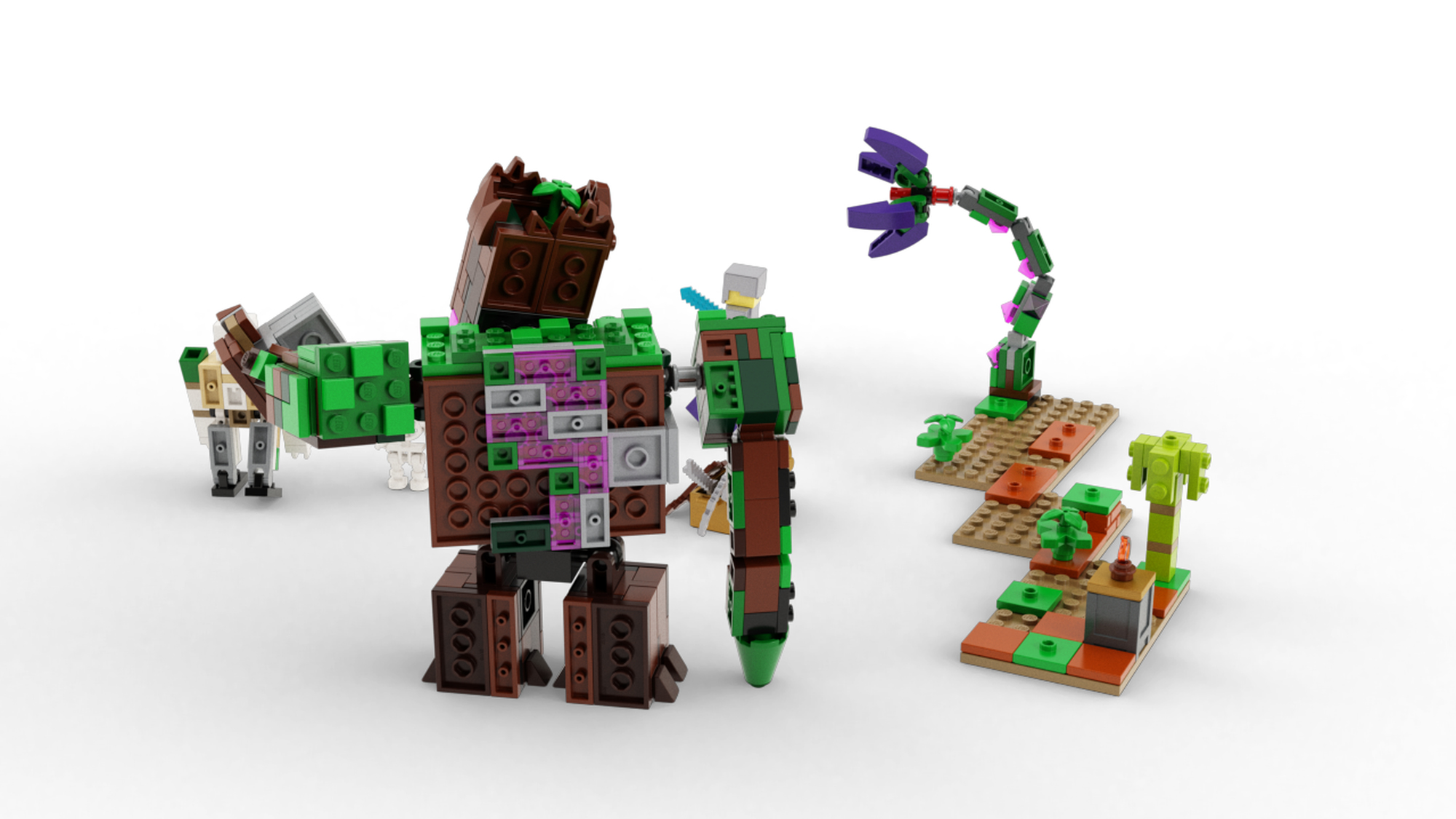 Dungeons Lego Sets Lego Jungle Abomination Jual LEGO 21176
