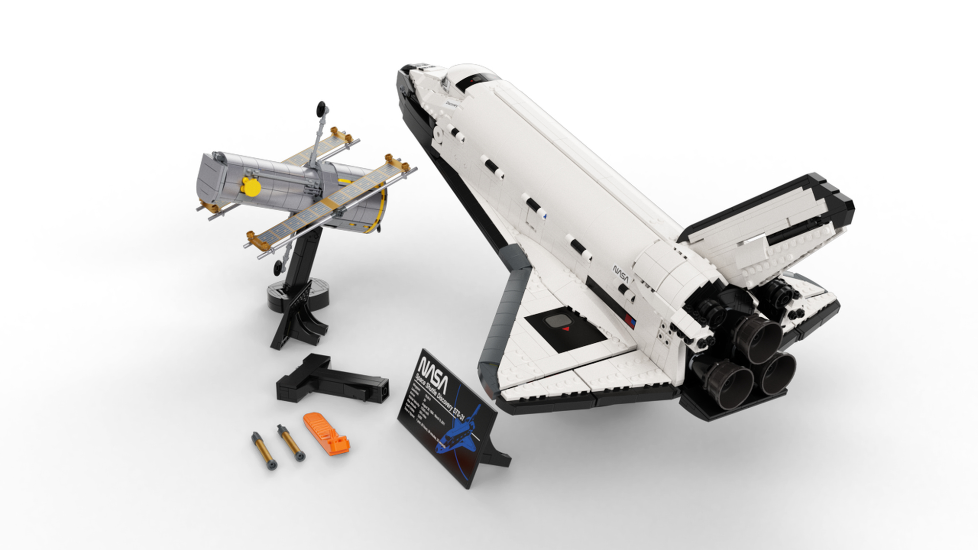 LEGO NASA Space Shuttle Discovery 10283 Building Kit (2,354 Pcs