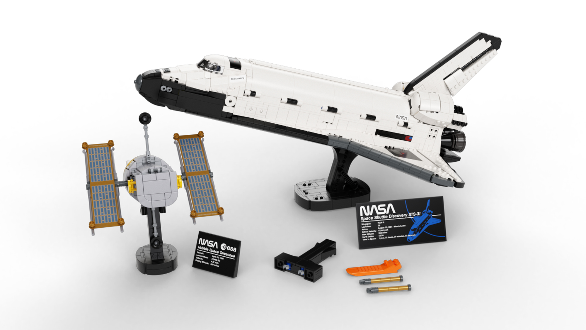 LEGO NASA Space Shuttle Discovery 10283 Building Kit (2,354 Pcs)