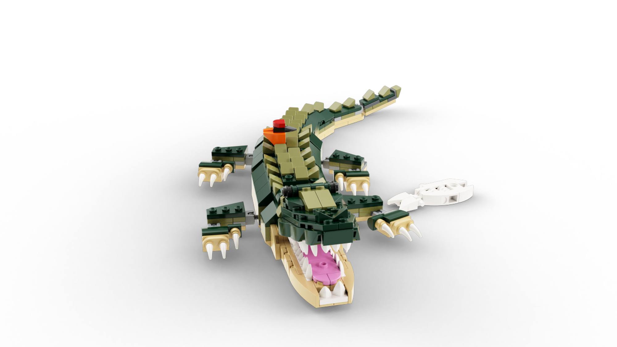 LEGO Creator 3 In 1 Crocodile Set 31121 Green