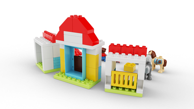 duplo farm pony stable