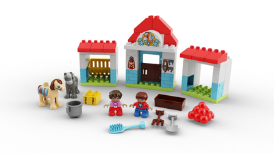 duplo farm pony stable