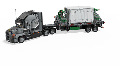 lego mack anthem garbage truck instructions