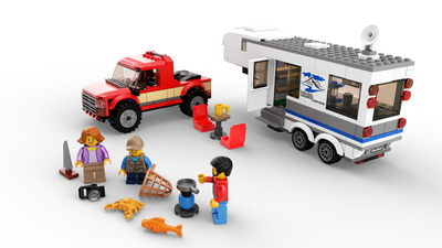 lego city truck and caravan
