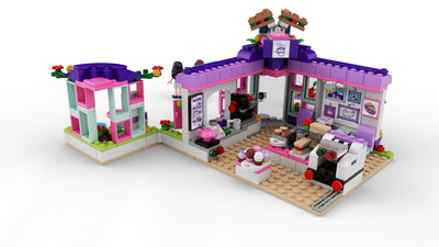 lego friends sets emma's art cafe