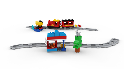 lego duplo town steam train toy building set