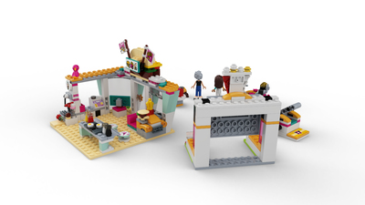 lego friends drifting diner
