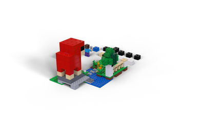 lego minecraft sheep farm