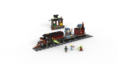 lego haunted train