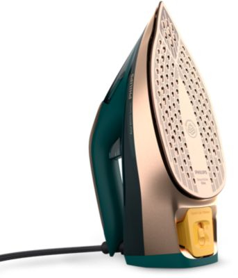 Piastra SteamGlide Elite per massima scorrevolezza e resistenza ideale